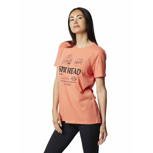 Fox Unlearned Womens Tee Short Sleeve - Wild Cherry