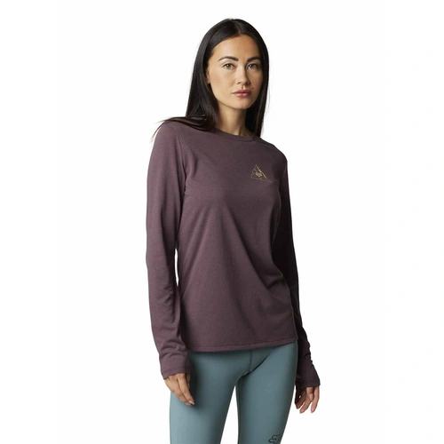 Fox Finisher Womens Tech Tee Long Sleeve - Purple