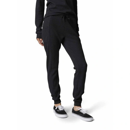 Fox High Desert Womens Thermal Jogger - Black - L - SKU:FO30024001L