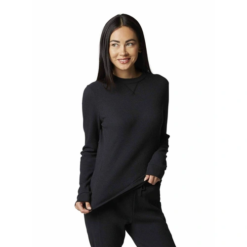 Fox High Desert Womens Thermal Top - Black