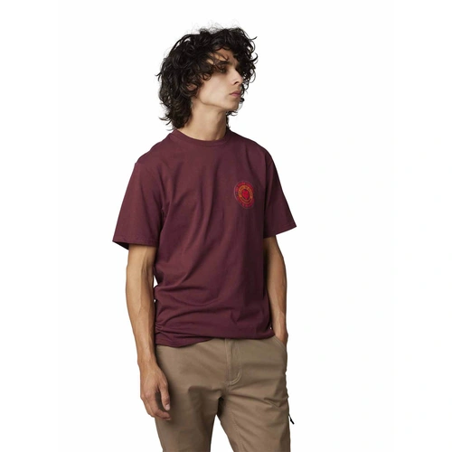 Fox Mysticks SS Premium Tee - Dark Maroon - XL - SKU:FO30239299XL