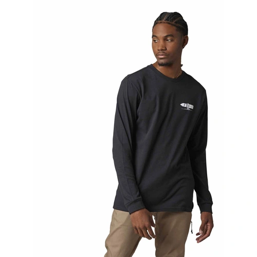 Fox Net New LS Premium Tee - Black