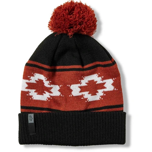 Fox Full Flux Beanie - Black/Red - OS