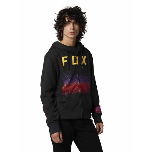 Fox Fgmnt Zip Fleece - Black - L - SKU:FO30313001L