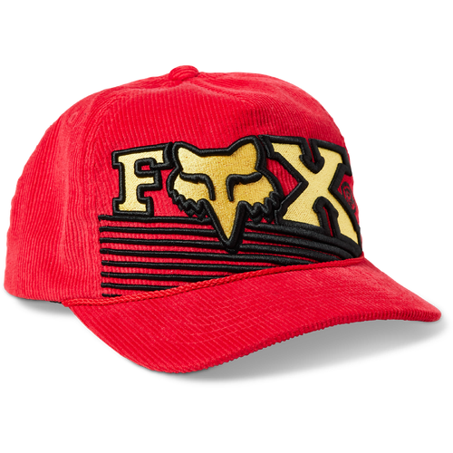 Fox Burm Snapback Hat - Flame Red - OS