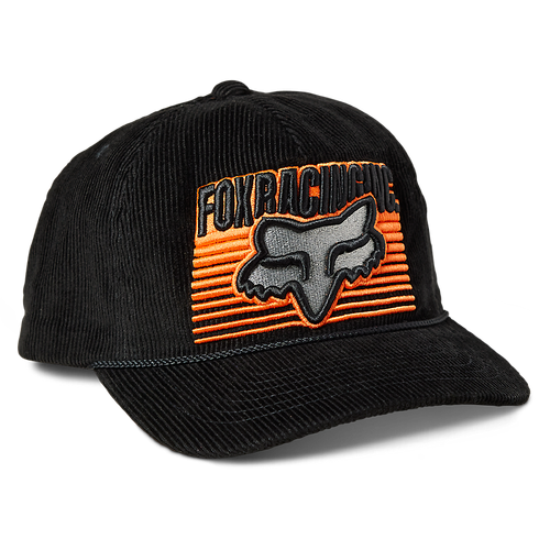 Fox Carv Snapback Hat - Black - OS