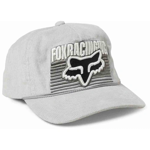 Fox Carv Snapback Hat - Light Grey - OS