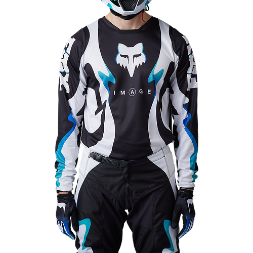 Fox 180 Kozmik Jersey - Black/White