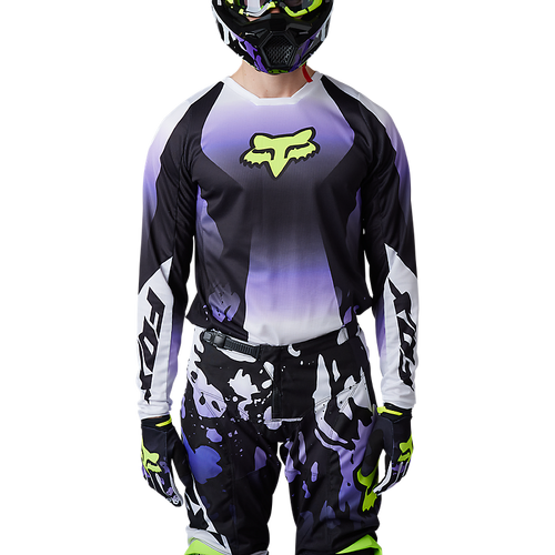 Fox 180 Morphic Jersey - Black/White