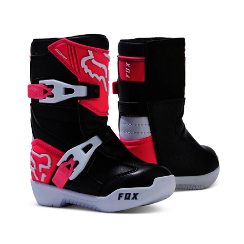 Fox 2024 Kids Comp Boots - Black/Pink