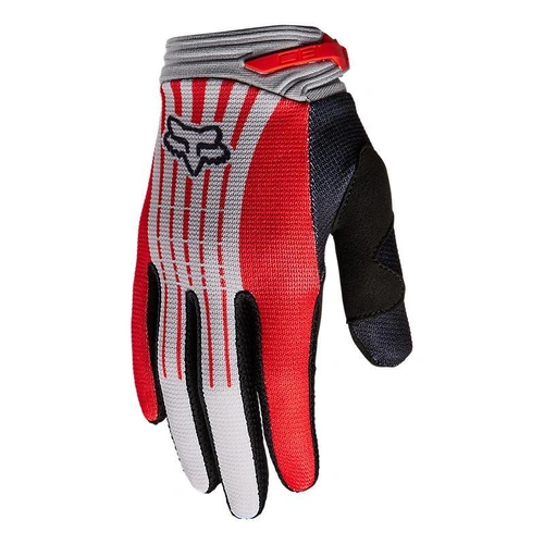Fox 180 Youth Goat Strafer Glove - Red - M - SKU:FO30475003M