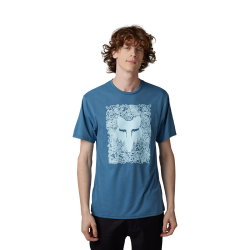 Fox Auxlry SS Tech Tee - Dark Slate