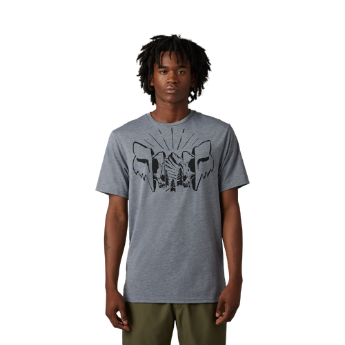 Fox The Format SS Tech Tee - Heather Graphite