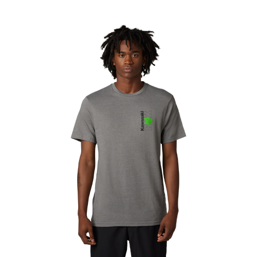 Fox X Kawi SS Tee - Heather Graphite