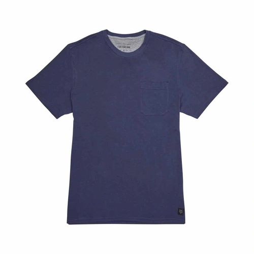 Fox Level Up SS Prem Pkt Tee - Deep Cobalt - M - SKU:FO30536387M