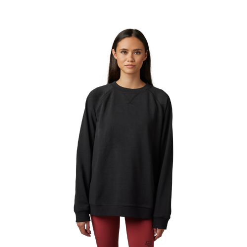 Fox Level Up Womens Crew Fleece - Black