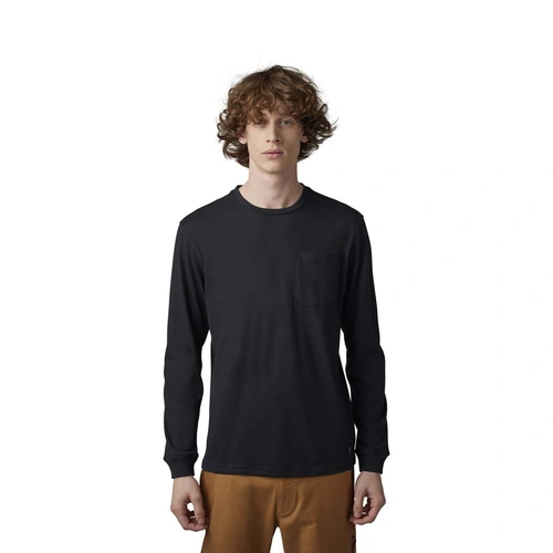 Fox Level Up LS Premium Pkt Tee - Black - 2XL - SKU:FO305500012X