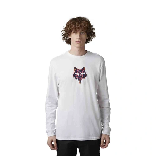 Fox Ryver LS Premium Tee - Optic White - 2XL - SKU:FO305531902X