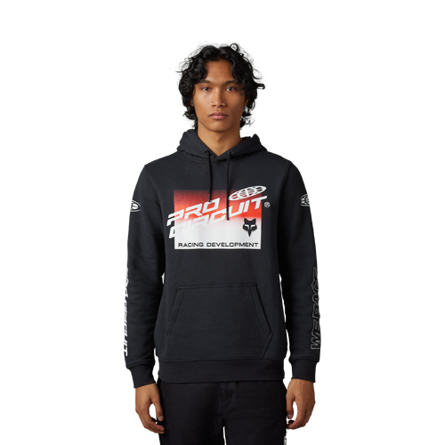 Fox Foyl Pc Pull Over Fleece - Black - L - SKU:FO30572001L