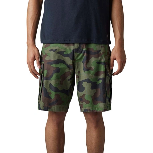Fox Slambozo Camo Short - Green/Camo - 28 - SKU:FO3060703128