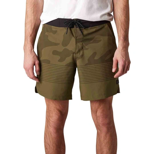 Fox Vzns Camo Hybrid Short - Olive Green - 2XL - SKU:FO307310992X