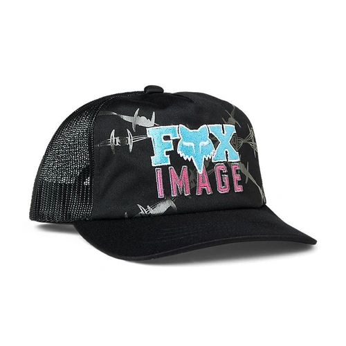 Fox Youth Barb Wire Snapback Hat - Black - OS