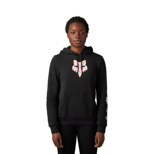 Fox Ryvr Womens Pullover Fleece - Black