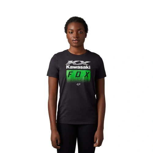 Fox X Kawi Womens Tee Short Sleeve - Black