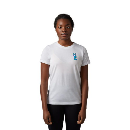 Fox Barbed Wire Womens Tee Short Sleeve - White