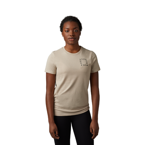 Fox Hinkley Womens Tee Short Sleeve - Beige