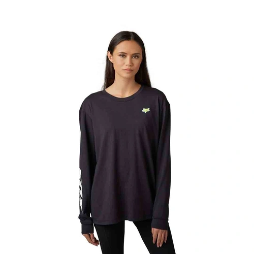 Fox Morphic Womens Tee Long Sleeve - Black