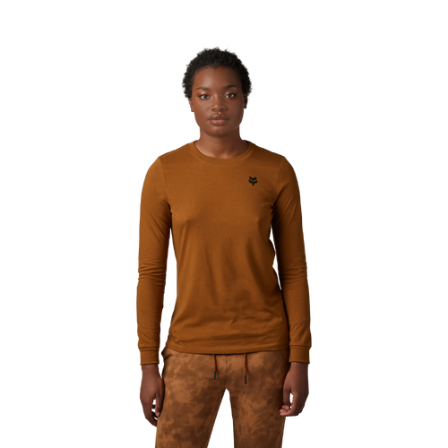 Fox Zonify Womens Tee Long Sleeve - Nutmeg