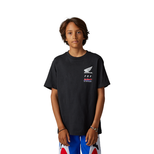Fox Youth Fox X Honda SS Tee - Black