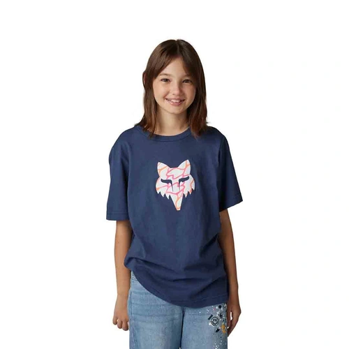 Fox Youth Ryver SS Tee - Deep Cobalt
