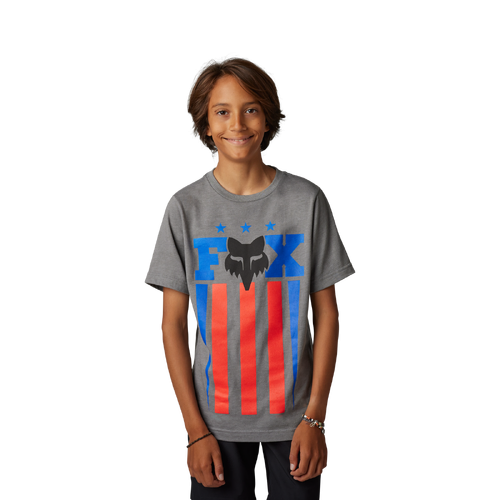 Fox Youth Unity See Tee - Heather Graphite