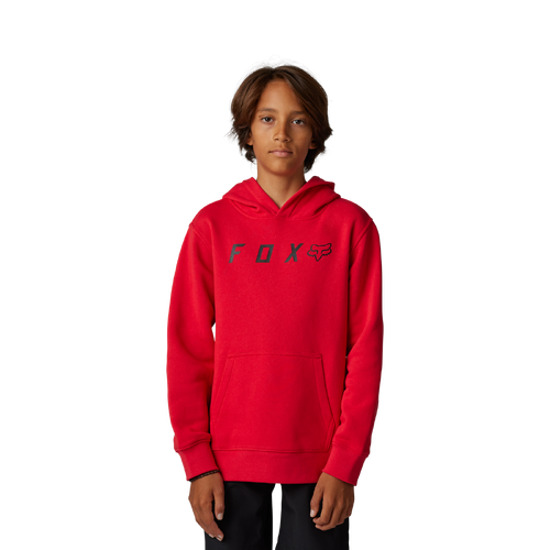 Fox Youth Absolute Pull Over Fleece - Flame Red