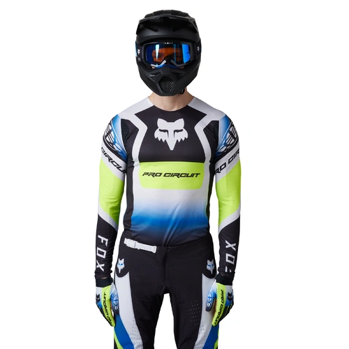 Fox PC Flexair Foyl Jersey - Black/White