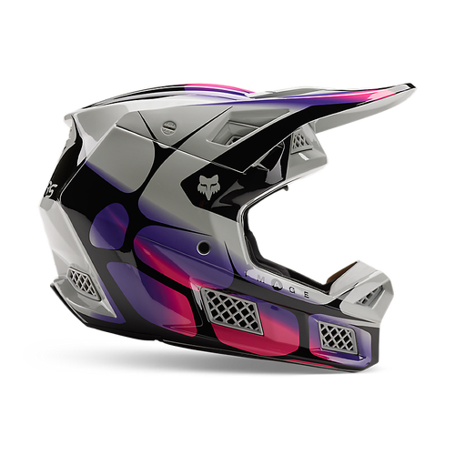 Fox V3 Rs Syz Helmet - Light Grey