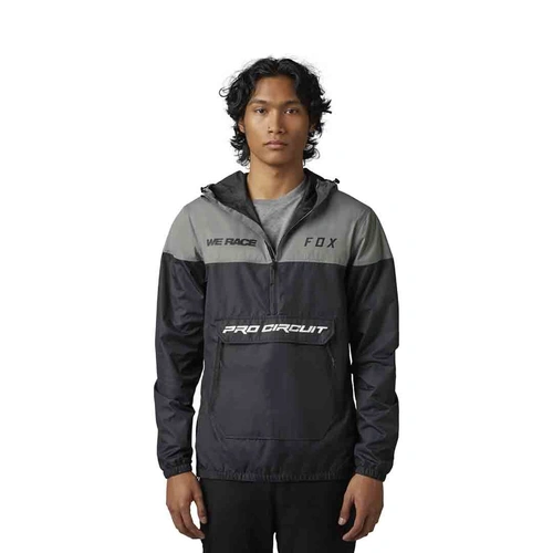 Fox Foyl Pc Anorak - Black - XL - SKU:FO30897001XL