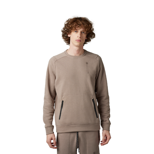Fox Base Over Dwr Crew Fleece - Taupe