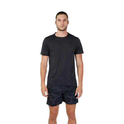 Fox Rep SS Jacquard Top - Black Camo