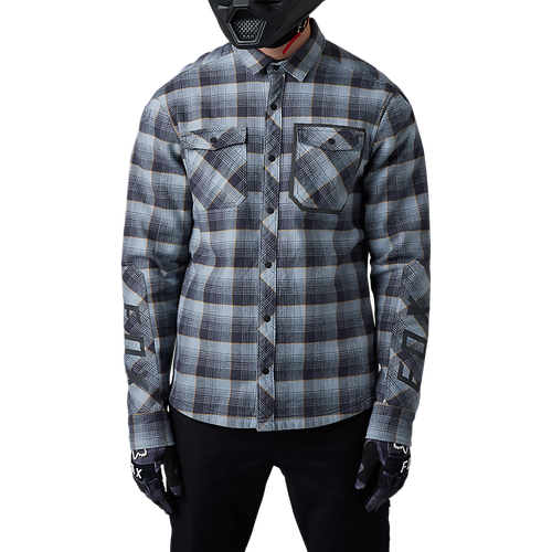 Fox Defend Drive Windblock Flannel - Gunmetal