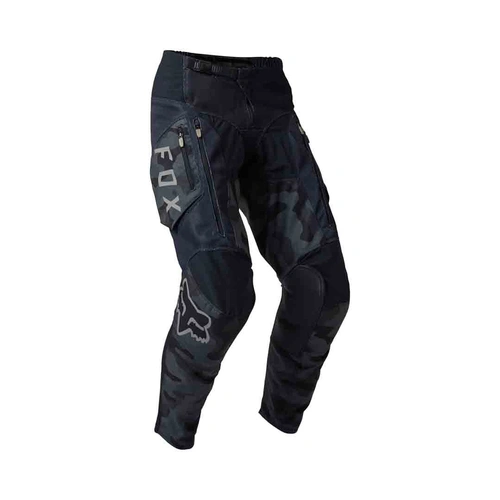 Fox Ranger Air Off Road Pant - Black/Camo - 28 - SKU:FO3108924728
