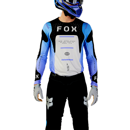 Fox Flexair Magnetic Jersey - Black/Purple
