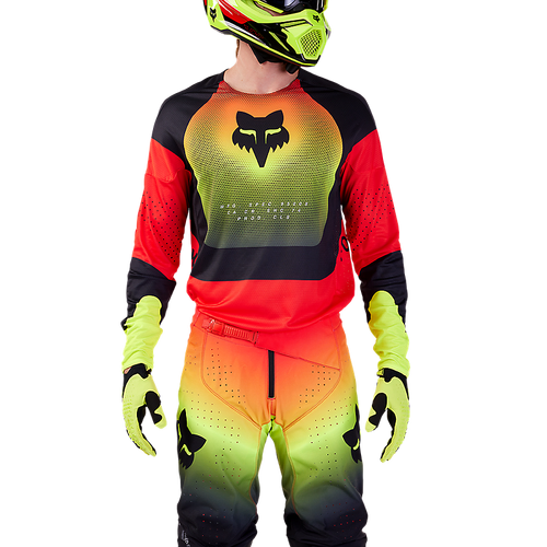 Fox 360 Revise Jersey - Red/Yellow