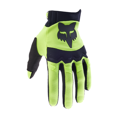 Fox Dirtpaw Glove - Flo Yellow - L - SKU:FO31324130L