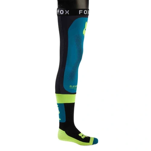 Fox Flexair Knee Brace Sock - Maui Blue - L - SKU:FO31335551L