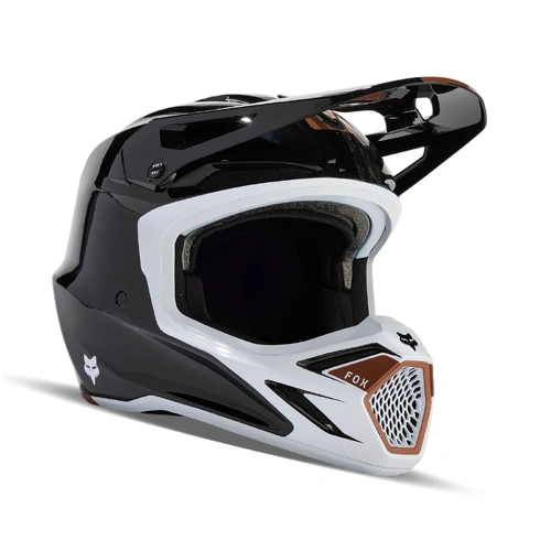 Fox 2024 V3 RS Optical Helmet - Black - L - SKU:FO31362001L