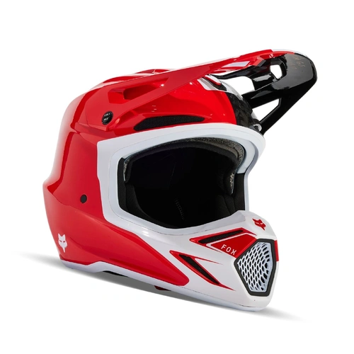 Fox 2024 V3 RS Optical Helmet - Flo Red - L - SKU:FO31362110L
