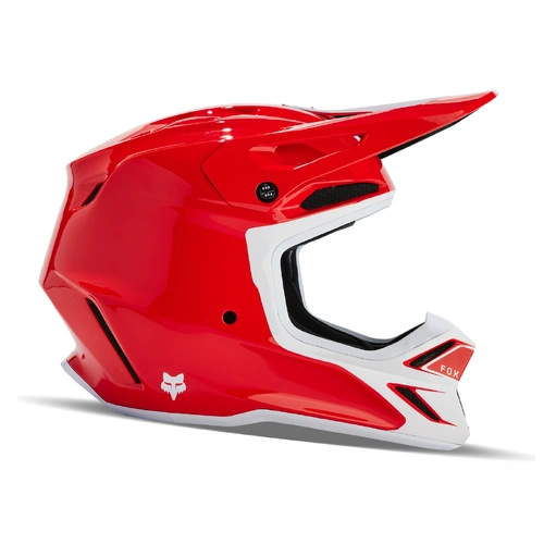 Fox V3 Rs Optical Helmet - Fluro Red - XS - SKU:FO31362110XS